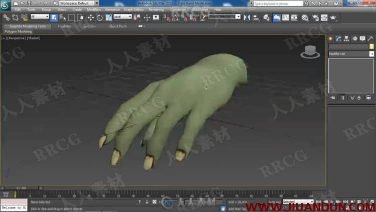 3dsmax手部骨骼关节控制动画技术训练视频教程 3D 第10张