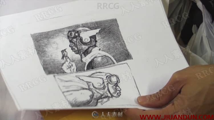 THOMAS BLACKSHEAR艺术插画传统绘画技艺大师级视频教程 CG 第3张