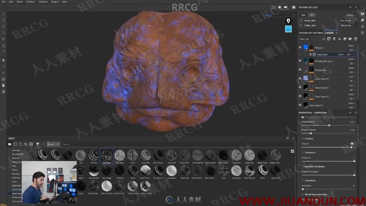 ZBrush六眼异形概念艺术雕刻创作工作流程视频教程 3D 第25张