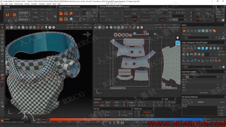 ZBrush六眼异形概念艺术雕刻创作工作流程视频教程 3D 第27张