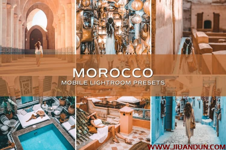 摩洛哥人文旅拍Lightroom预设手机APP滤镜 Morocco Lightroom Presets LR预设 第1张
