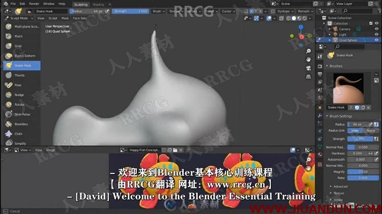 【中文字幕】Blender 2.91全面核心技术训练视频教程 3D 第2张