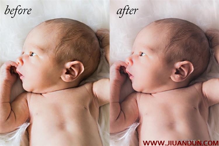 新生儿婴儿肤色调整免费Lightroom预设APP预设Baby Lightroom Presets LR预设 第3张