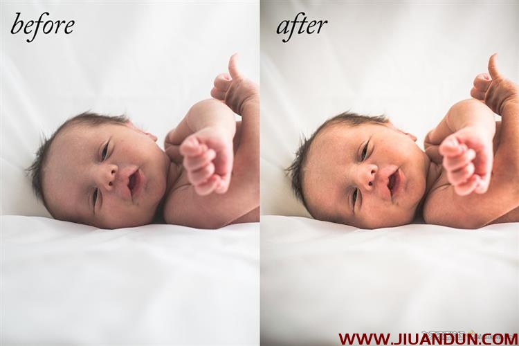 新生儿婴儿肤色调整免费Lightroom预设APP预设Baby Lightroom Presets LR预设 第6张