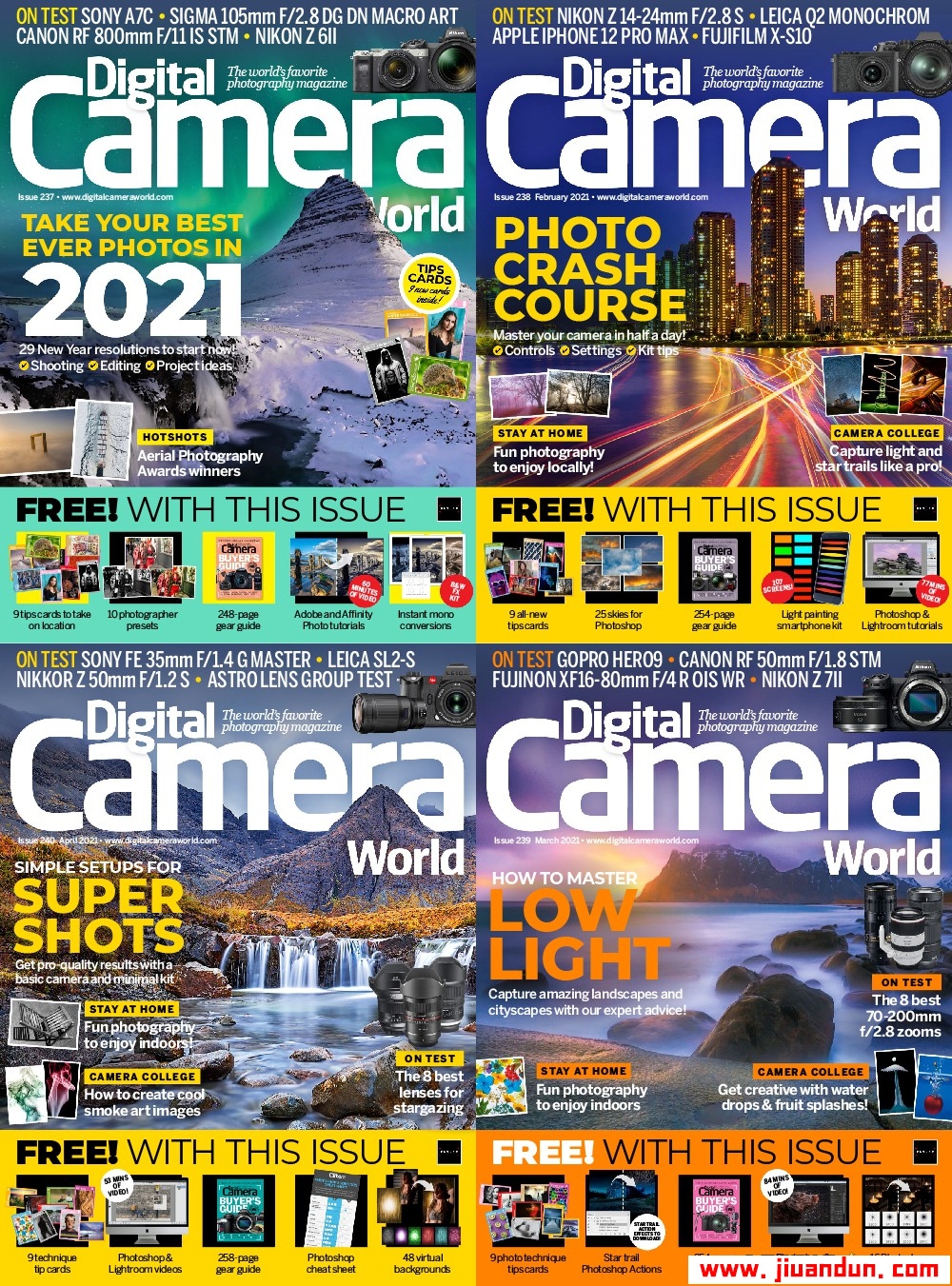 《Digital Camera World》影像视觉 2021英文原版 [1-4月刊] 摄影 第1张