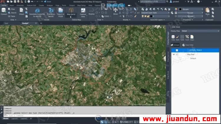 AutoCAD Map 3D 2022全面核心技术训练视频教程 CAD 第5张