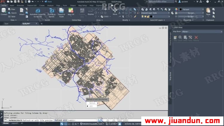 AutoCAD Map 3D 2022全面核心技术训练视频教程 CAD 第10张