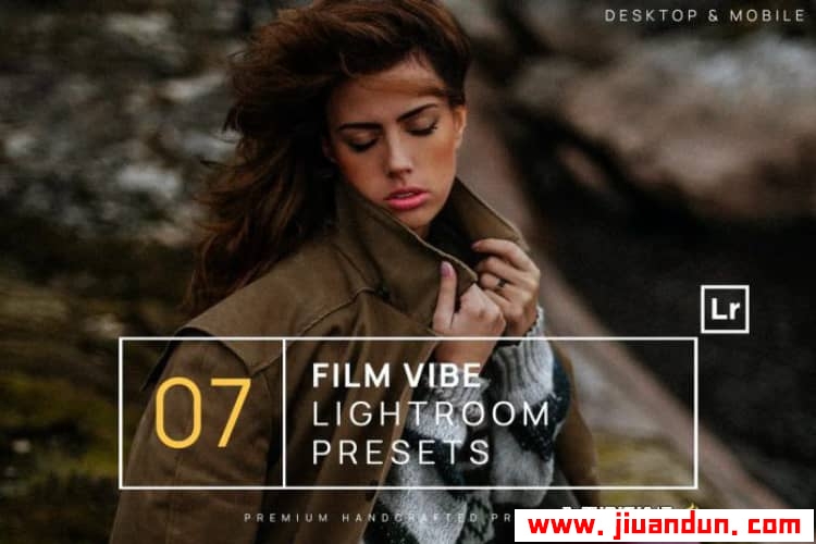 高端电影氛围后期调色Lightroom预设+移动调色滤镜Film Vibe Lightroom Presets LR预设 第1张