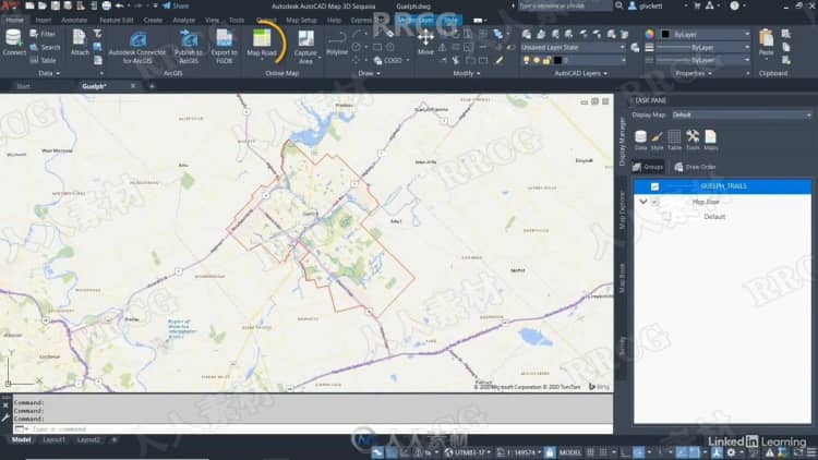 AutoCAD Map 3D 2022全面核心技术训练视频教程 CAD 第4张