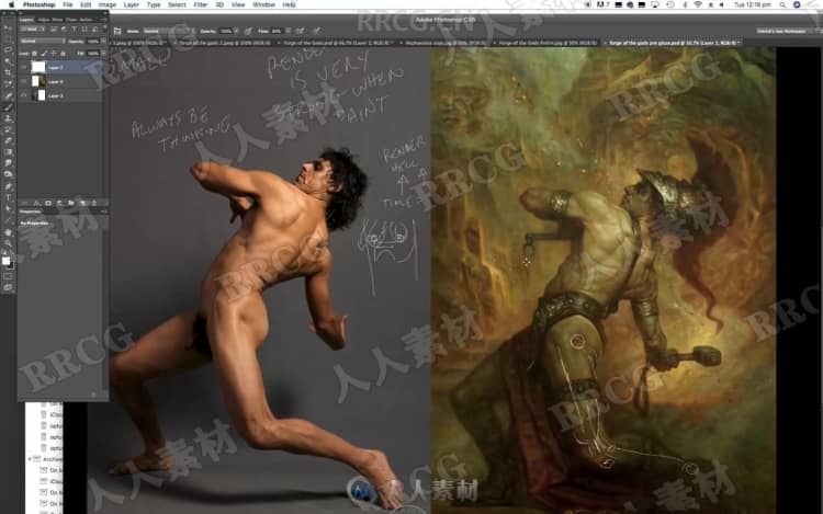 Patrick Jones人物造型解剖概念艺术绘画视频教程 CG 第5张