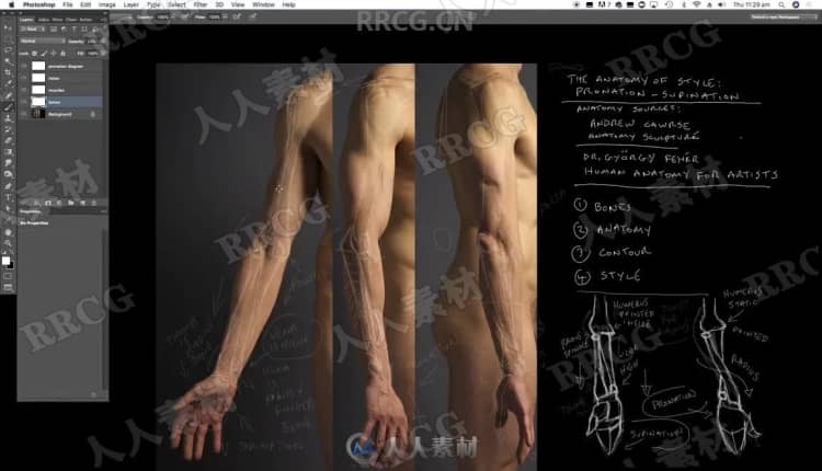 Patrick Jones人物造型解剖概念艺术绘画视频教程 CG 第15张
