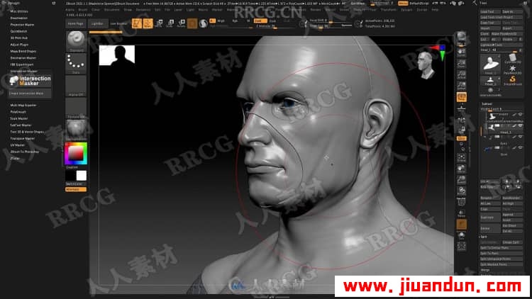 Zbrush 2021数字雕刻全面核心技术大师班视频教程 3D 第16张