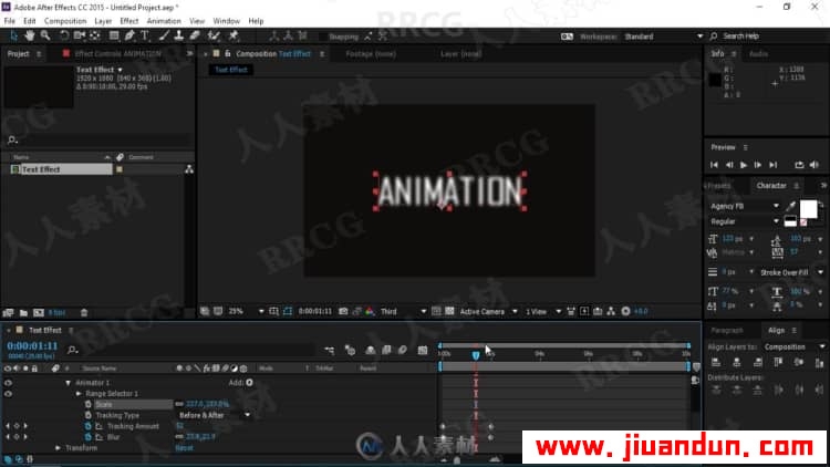 AE创建文本动画效果完整技能培训视频教程 AE 第9张