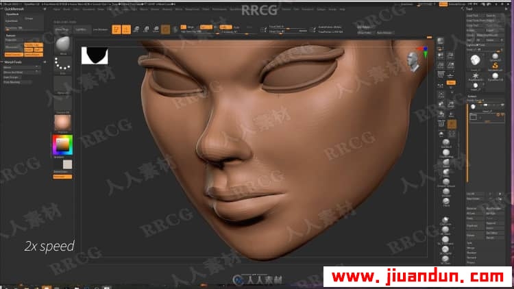 Zbrush从概念草图到3D打印雕塑工作流程视频教程 3D 第4张