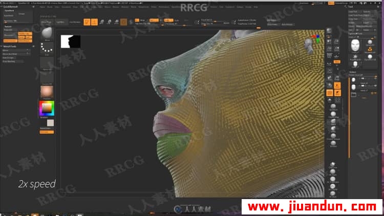 Zbrush从概念草图到3D打印雕塑工作流程视频教程 3D 第5张