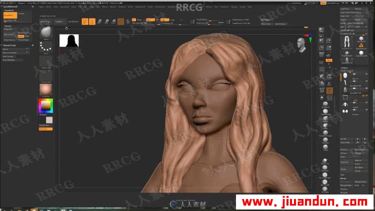 Zbrush从概念草图到3D打印雕塑工作流程视频教程 3D 第6张