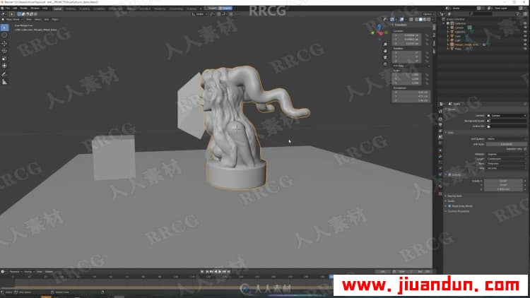 Zbrush从概念草图到3D打印雕塑工作流程视频教程 3D 第7张