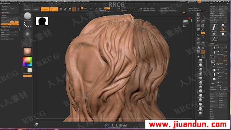 Zbrush从概念草图到3D打印雕塑工作流程视频教程 3D 第14张