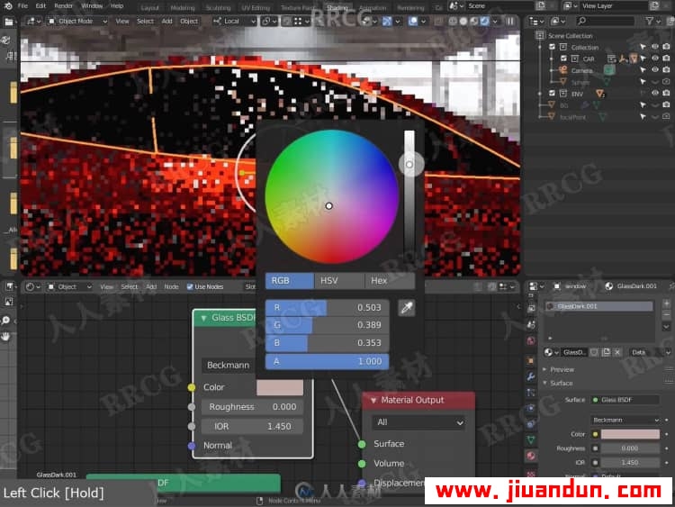 Blender特斯拉汽车影视级渲染技术训练视频教程 3D 第14张