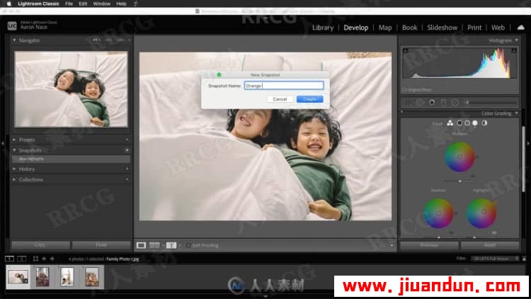 Lightroom日常家庭写真图像后期调色处理视频教程 LR 第3张