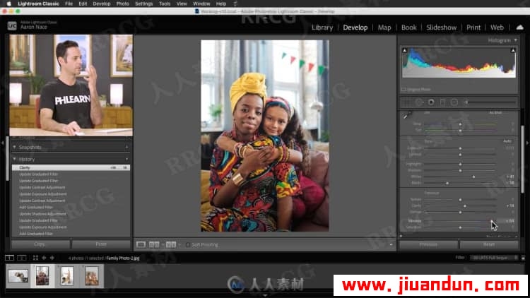 Lightroom日常家庭写真图像后期调色处理视频教程 LR 第5张