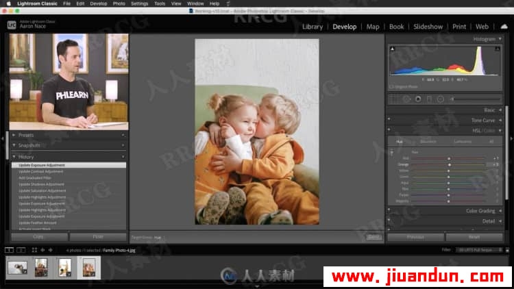 Lightroom日常家庭写真图像后期调色处理视频教程 LR 第9张