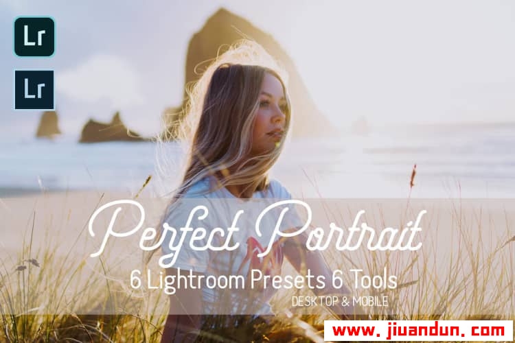 室内外完美人像Lightroom预设|手机APP滤镜Perfect Portrait Lightroom Presets LR预设 第1张