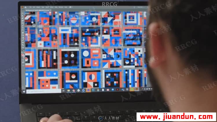 C4D与AE创意色彩几何三维动画制作视频教程 C4D 第6张