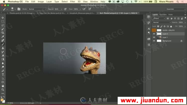 [Photoshop] 【中文字幕】PS贺卡卡通动画制作技巧视频教程 PS教程 第2张