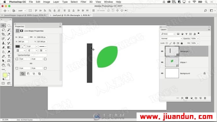 Photoshop中矢量图形徽标设计技巧视频教程 PS教程 第4张