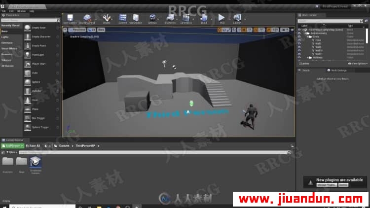 Unreal Engine虚幻引擎第一次打开如何使用视频教程 CG 第4张