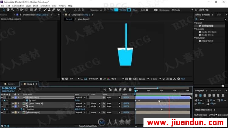 [After Effects] AE液体文字图形效果动画视频教程 AE 第13张