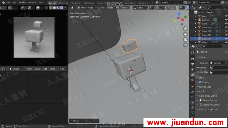 【中文字幕】Blender 3D卡通渲染风格艺术设计大师级视频教程 3D 第16张