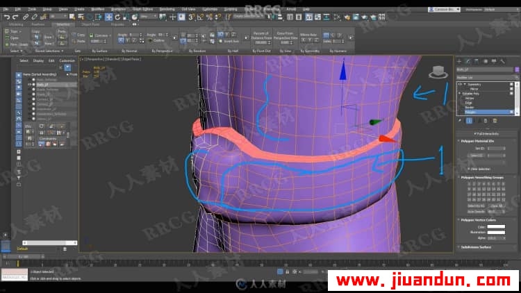 ZBrush游戏角色肖像逼真骨骼肌肉视制作频教程第二季 3D 第9张