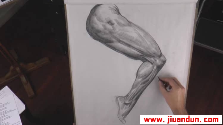 Watts Atelier·解剖学：胳膊和腿完整绘画课程 CG 第8张