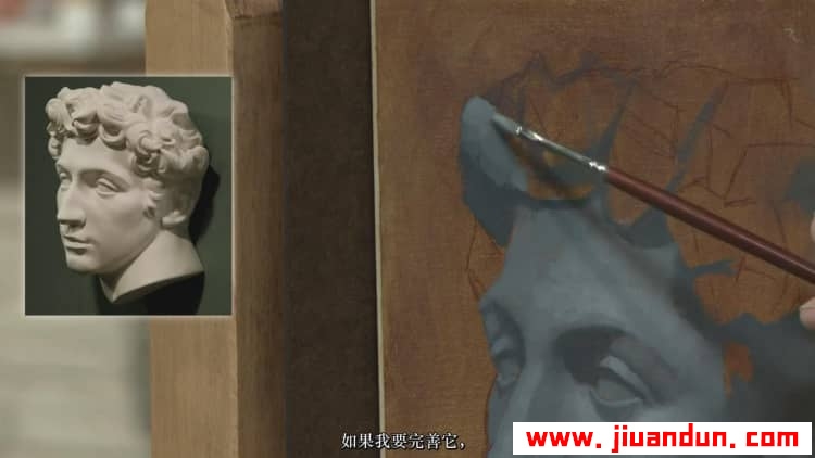 罗伯·泽勒（Rob Zeller）木炭素描绘画教程-中文字幕 CG 第7张