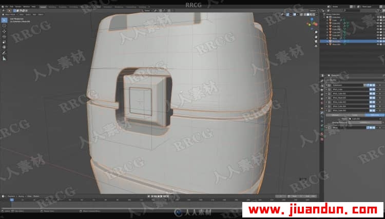 Blender 3D卡通渲染风格建模技术实例训练视频教程 3D 第19张