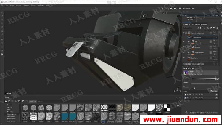 Blender游戏资产硬表面建模工作流程视频教程 3D 第16张