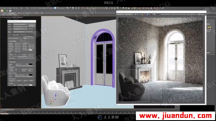 3dsMax经典米色室内装潢设计实例训练视频教程 3D 第4张