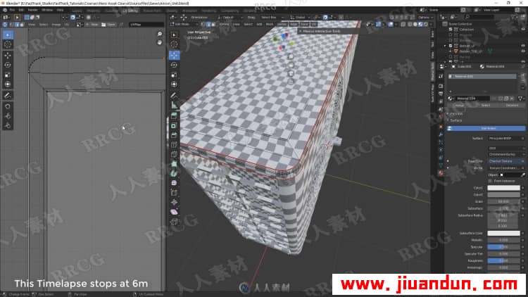 Blender游戏道具资产超详细完整制作工作流程视频教程 3D 第8张