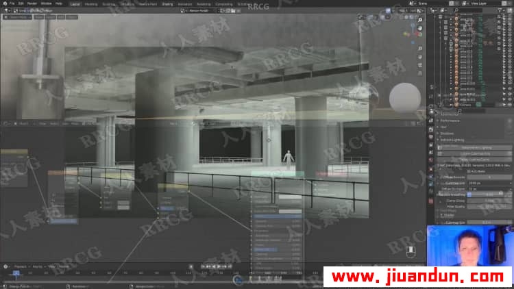 Blender和Eevee逼真工业环境场景实例制作视频教程 3D 第7张