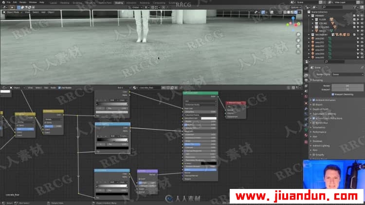 Blender和Eevee逼真工业环境场景实例制作视频教程 3D 第15张
