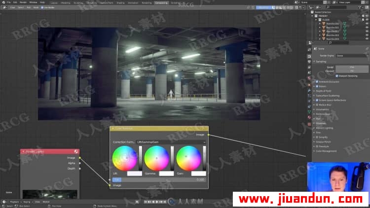 Blender和Eevee逼真工业环境场景实例制作视频教程 3D 第20张