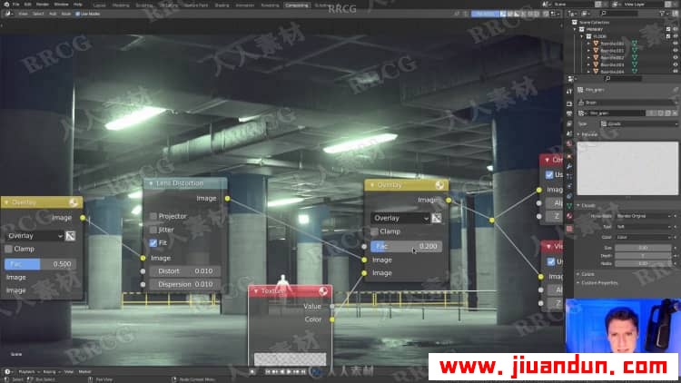 Blender和Eevee逼真工业环境场景实例制作视频教程 3D 第21张