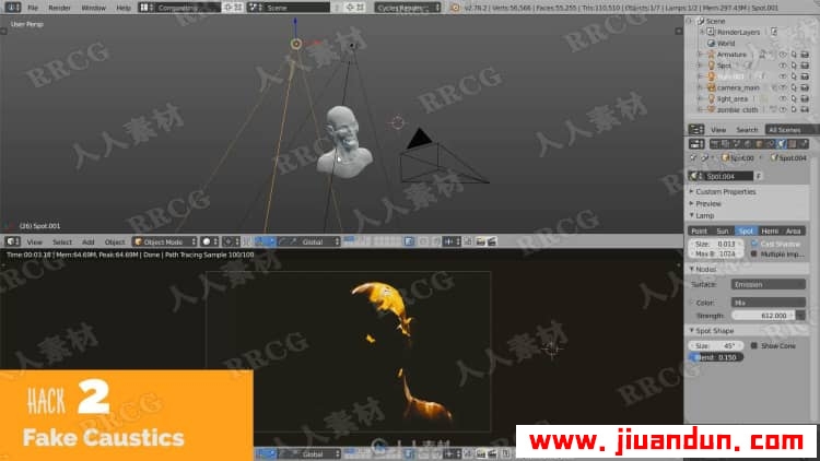 Blender逼真灯光渲染技术大师级训练视频教程 3D 第2张