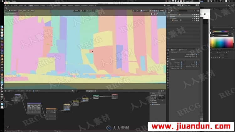 Blender大型城市景观设计与渲染技术程视频教程 3D 第4张