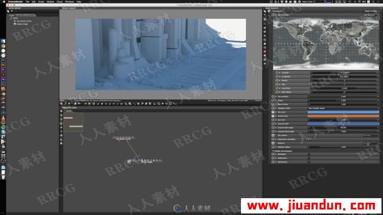 Blender大型城市景观设计与渲染技术程视频教程 3D 第7张