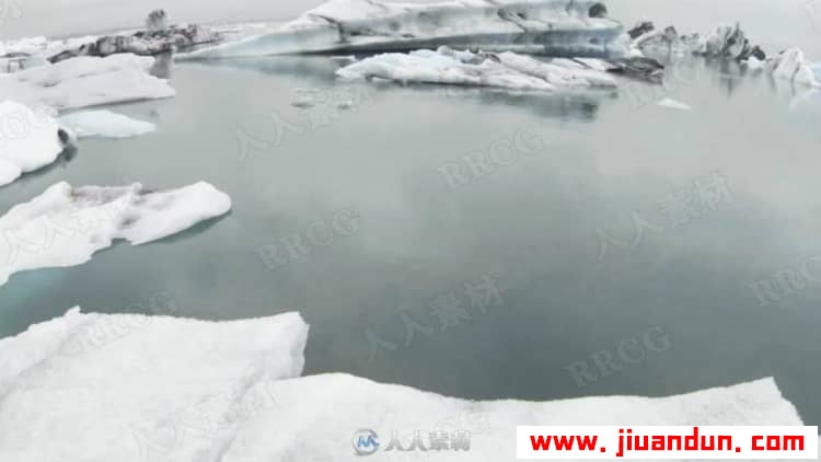 室外寒冷冰岛湖面场景人像美丽拍摄视频教程 摄影 第10张