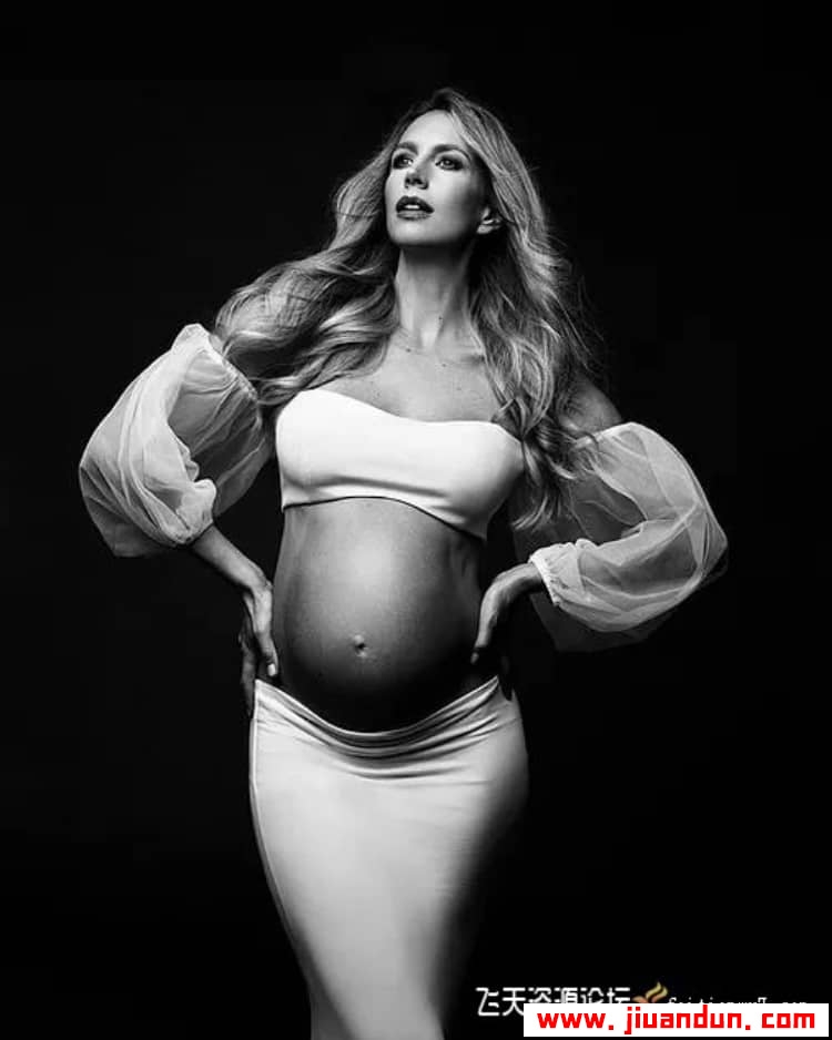 Donatella Nicolini 30种孕妇宝妈私房摄影布光照明图灯光系列套装 摄影 第4张