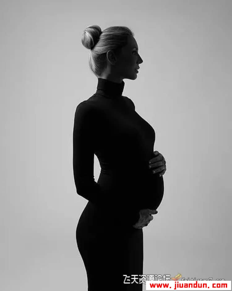 Donatella Nicolini 30种孕妇宝妈私房摄影布光照明图灯光系列套装 摄影 第6张